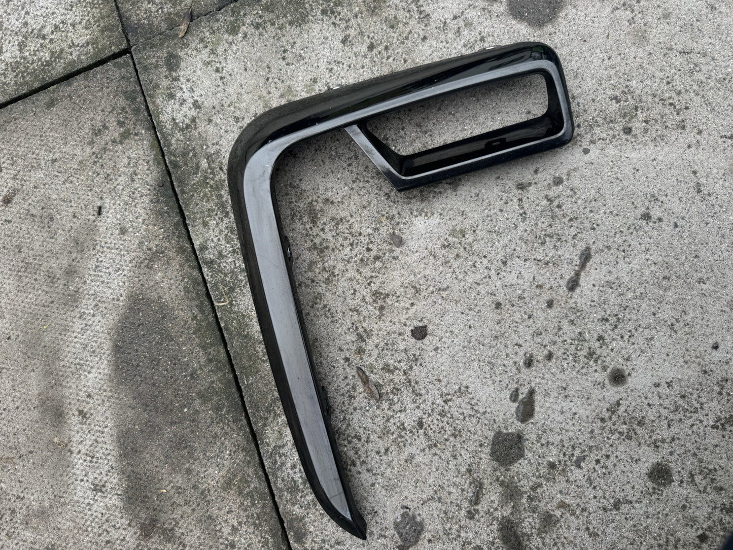 BMW G11 G12 BUMPER GRILLE STRIP LEFT M CHROME 5118079585 2017-23