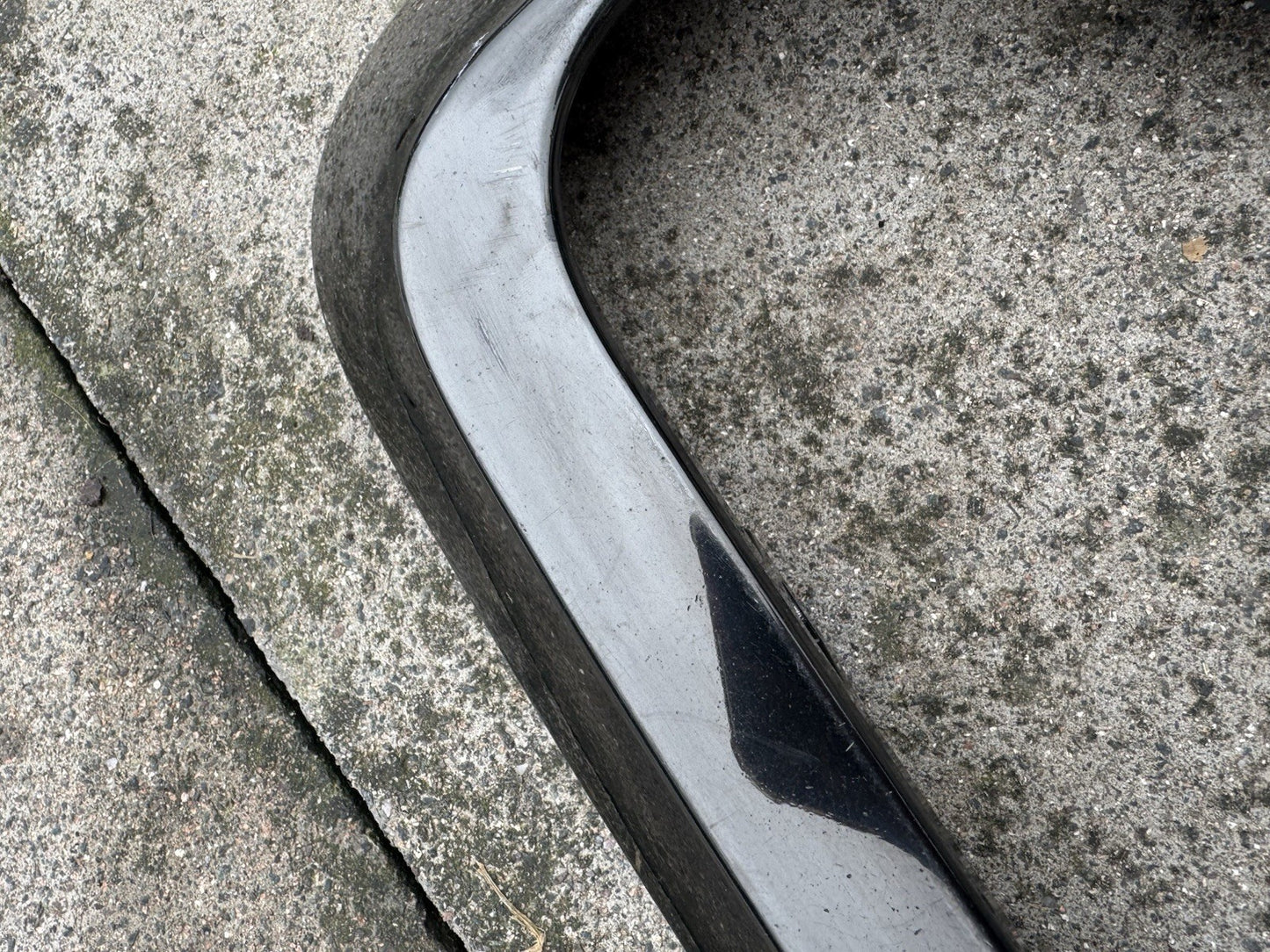 BMW G11 G12 BUMPER GRILLE STRIP LEFT M CHROME 5118079585 2017-23