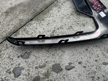 BMW G11 G12 BUMPER GRILLE STRIP LEFT M CHROME 5118079585 2017-23