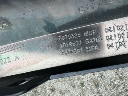 BMW G11 G12 BUMPER GRILLE STRIP LEFT M CHROME 5118079585 2017-23