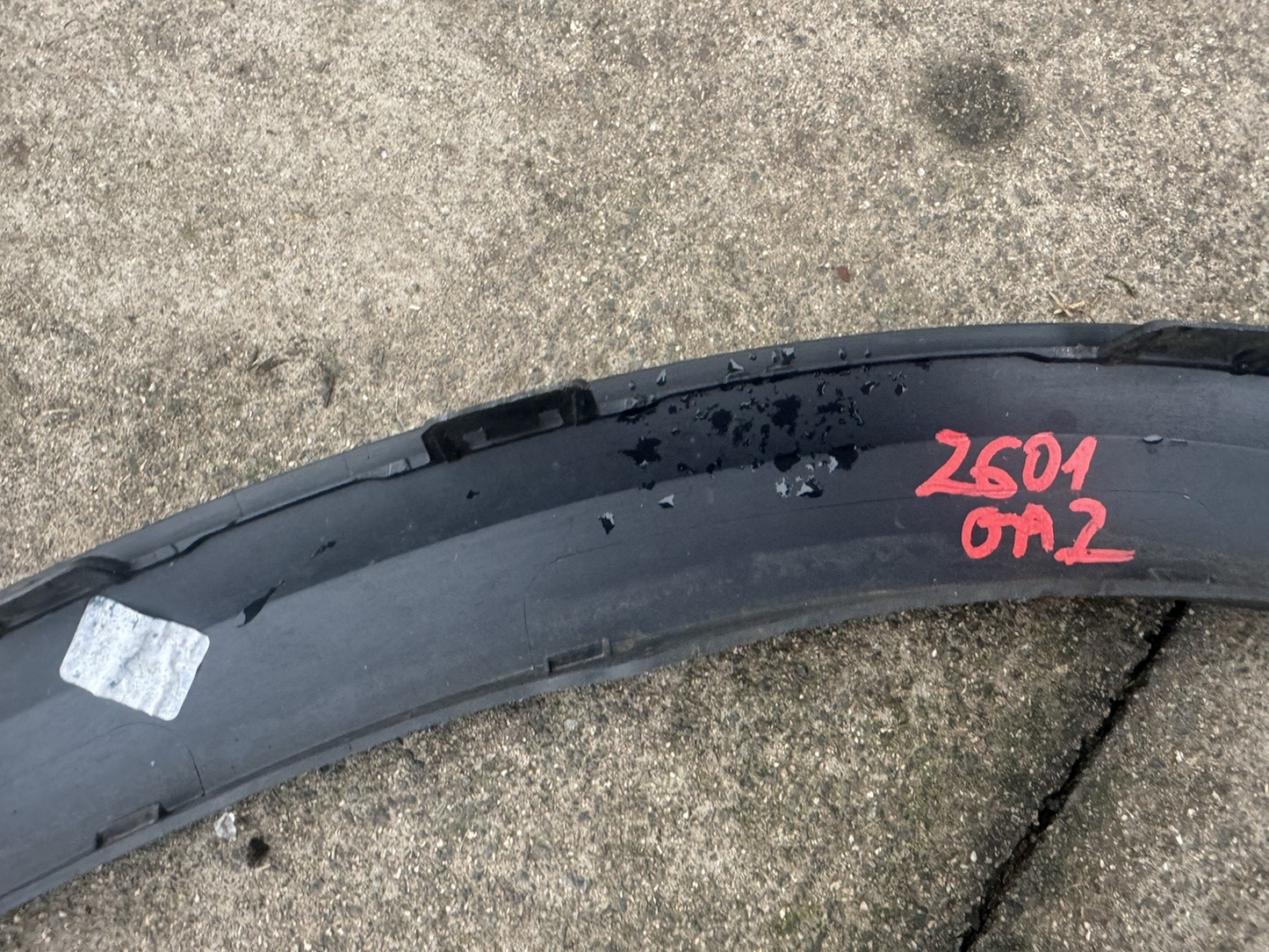 Genuine Mercedes GLA W247 2019-2023 AMG Front Right Side Wheel Arch Molding Trim