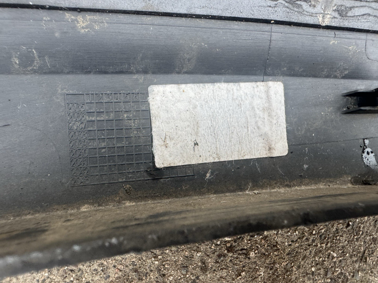 Genuine Mercedes GLA W247 2019-2023 AMG Front Left Side Wheel Arch Molding Trim