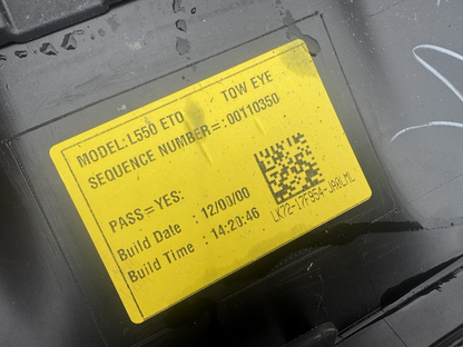 2025 LAND ROVER DISCOVERY L550 Rear Bumper Valance Panel GK7M-17F954-A