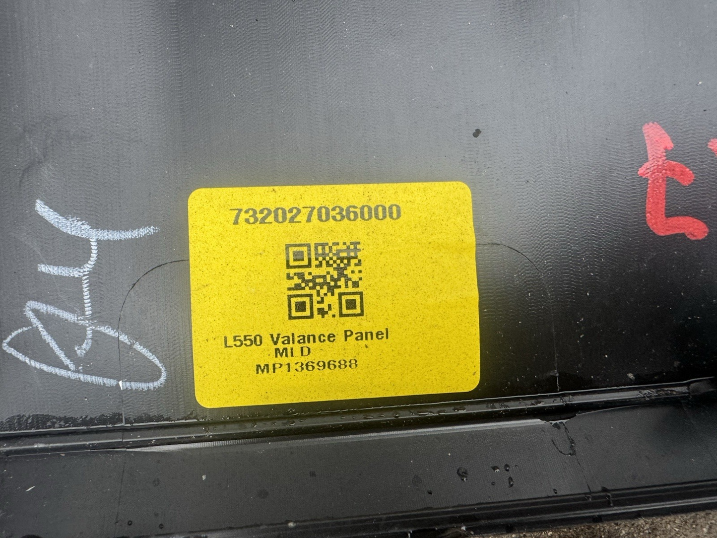 2025 LAND ROVER DISCOVERY L550 Rear Bumper Valance Panel GK7M-17F954-A