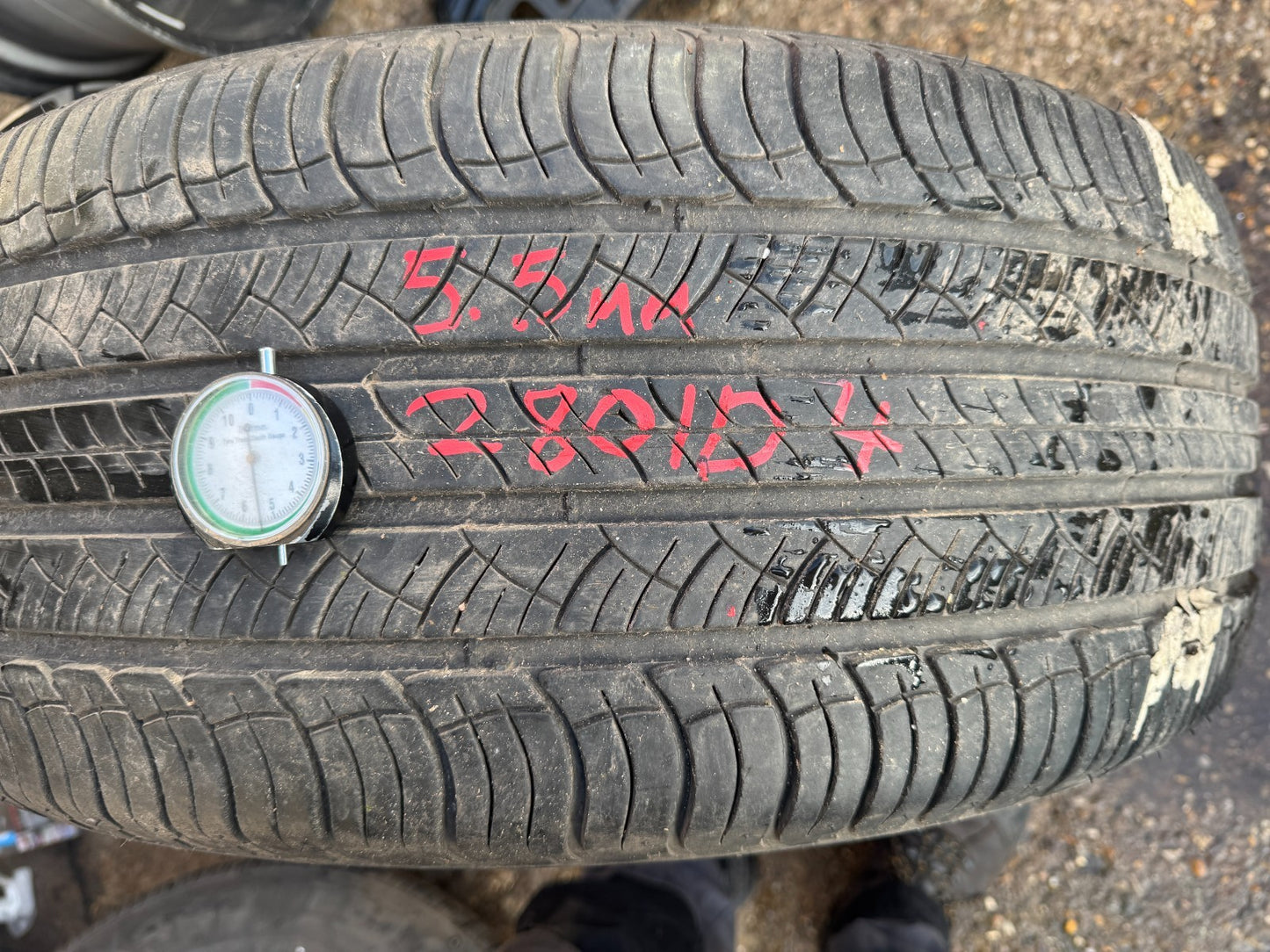 1x 265/45/21 Michelin Tyre Summer 265 45 21 104W LATITUDE TOUR HP CC Rated 71dB