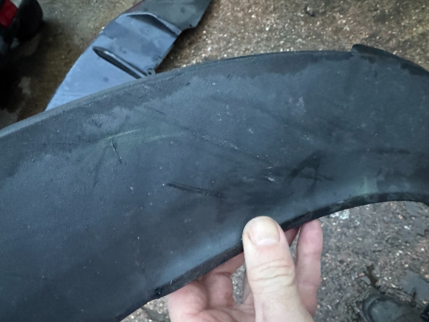 Unknown Mini Rear Wheel Arch Trim 2015 to 2019