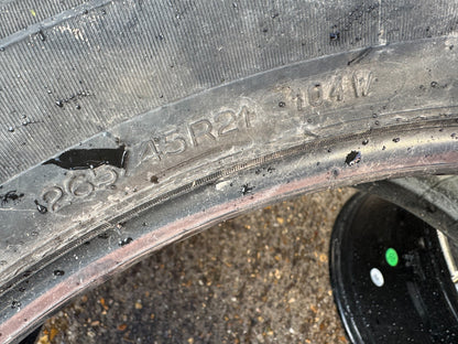 1x 265/45/21 Michelin Tyre Summer 265 45 21 104W LATITUDE TOUR HP CC Rated 71dB