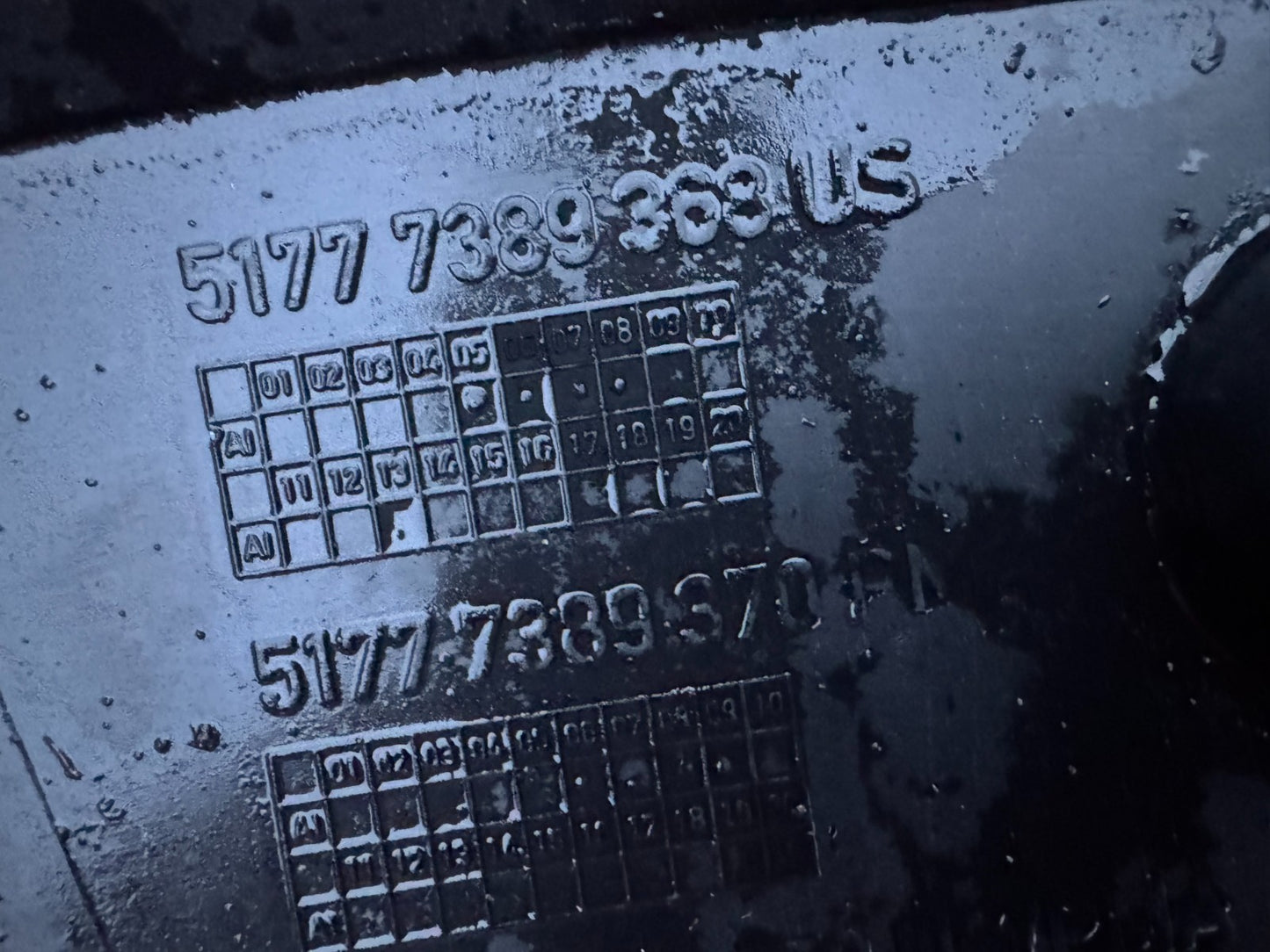 Unknown Mini Rear Wheel Arch Trim 2015 to 2019