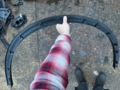 ALFA ROMEO STELVIO GENUINE REAR ARCH COVER MOULDING TRIM DRIVER SIDE 2017-2025