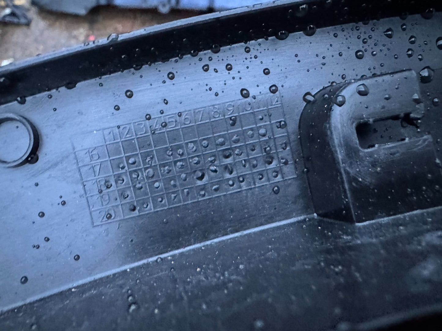 ALFA ROMEO STELVIO GENUINE REAR ARCH COVER MOULDING TRIM DRIVER SIDE 2017-2025