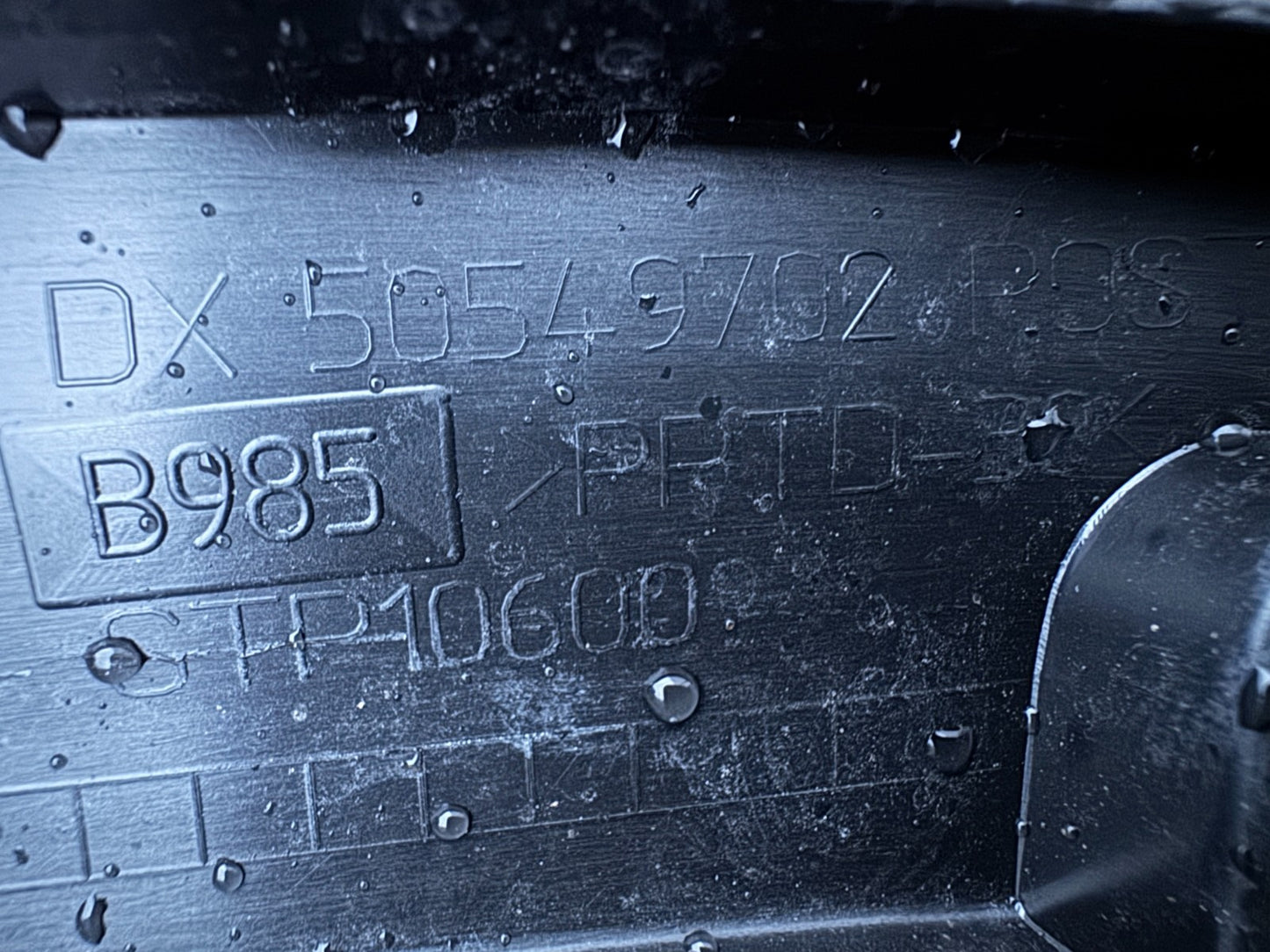 ALFA ROMEO STELVIO GENUINE REAR ARCH COVER MOULDING TRIM DRIVER SIDE 2017-2025