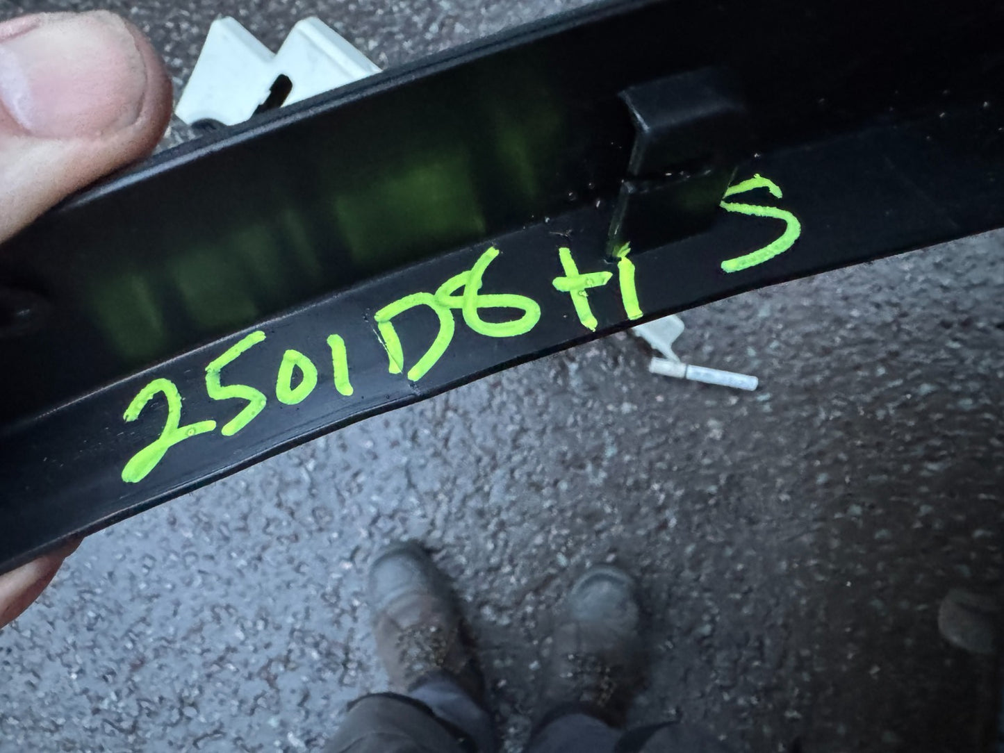 ALFA ROMEO STELVIO GENUINE REAR ARCH COVER MOULDING TRIM DRIVER SIDE 2017-2025