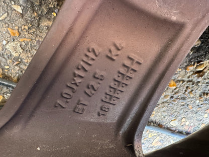 1x Genuine Ford Fiesta Active Mk8 17” Alloy Wheel Rim 7Jx17 J1BC-1007-C1A