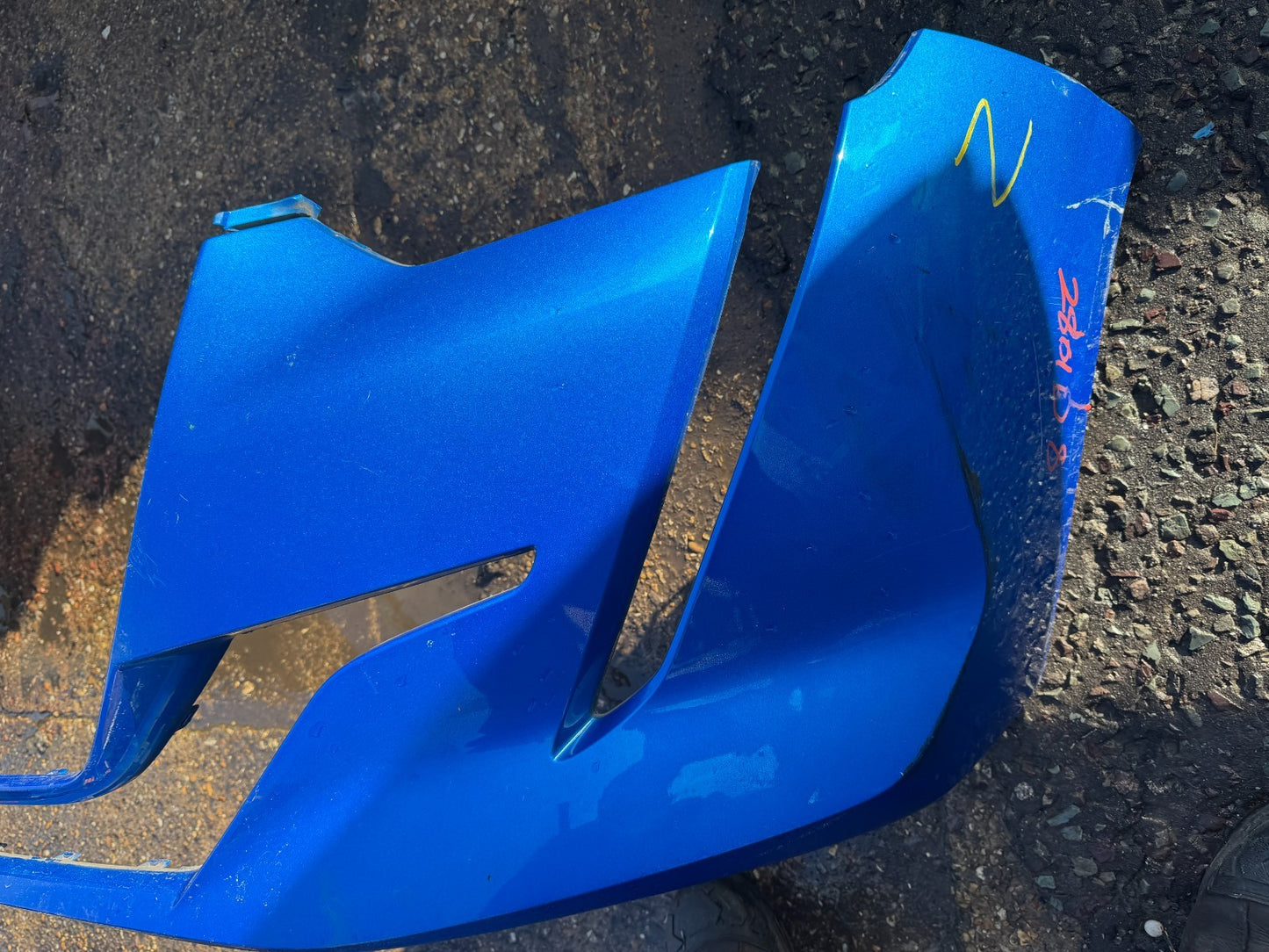 2023 PEUGEOT 208 FACELIFT FRONT BUMPER 2020 ON GENUINE PART 9823210280