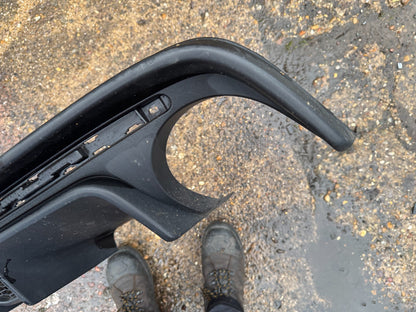 2021 FIAT Abarth 595 Rear Bumper Diffuser / Moulding Trim 735633085 GENUINE