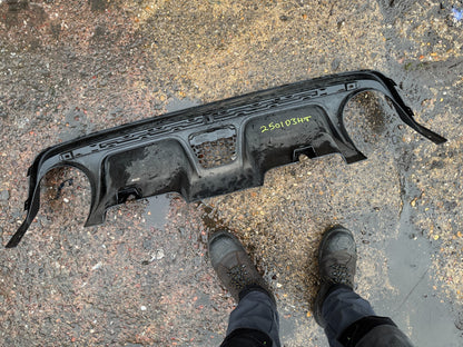 2021 FIAT Abarth 595 Rear Bumper Diffuser / Moulding Trim 735633085 GENUINE