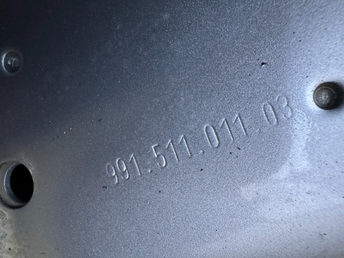 PORSCHE CARRERA 991 BOXSTER CAYMAN 981 718 BONNET HOOD SILVER  S2/M7U 991511011