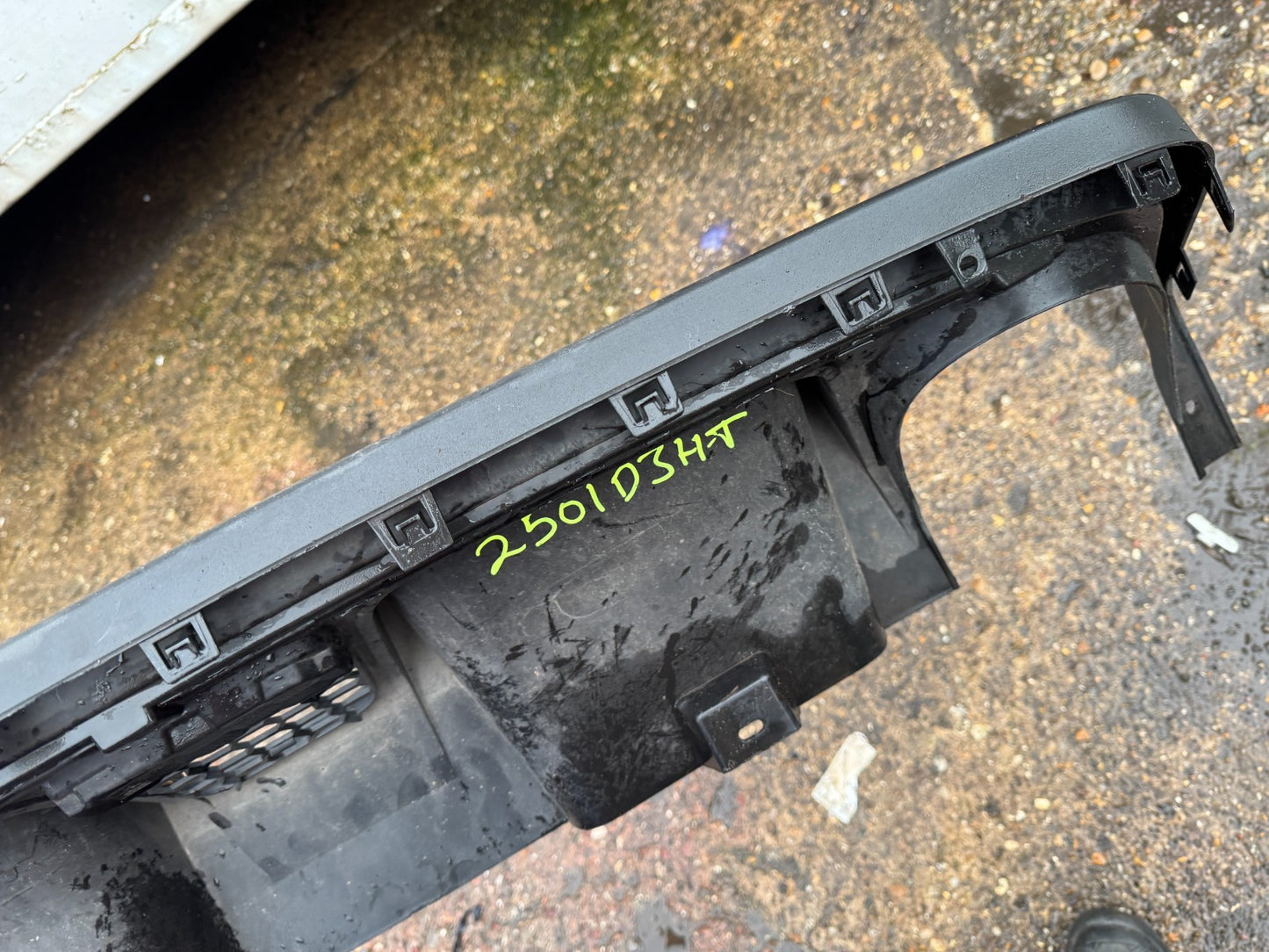 2021 FIAT Abarth 595 Rear Bumper Diffuser / Moulding Trim 735633085 GENUINE