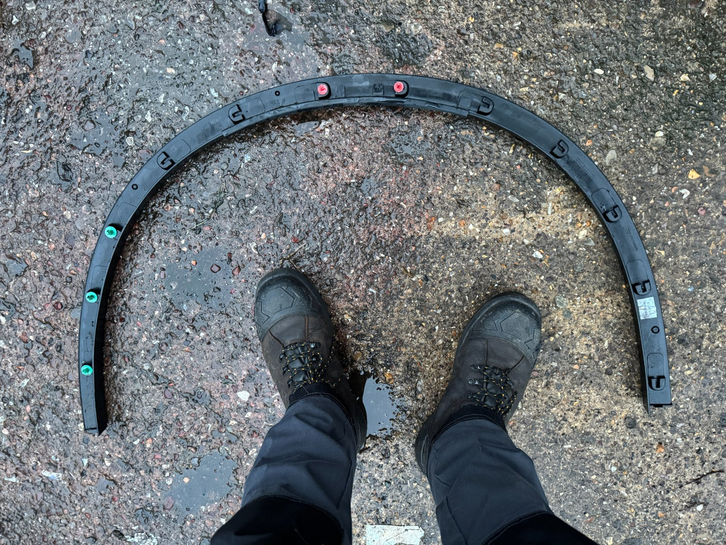 GENUINE Alfa Romeo Stelvio Wheel Arch Strip Cover Front Left 50535578