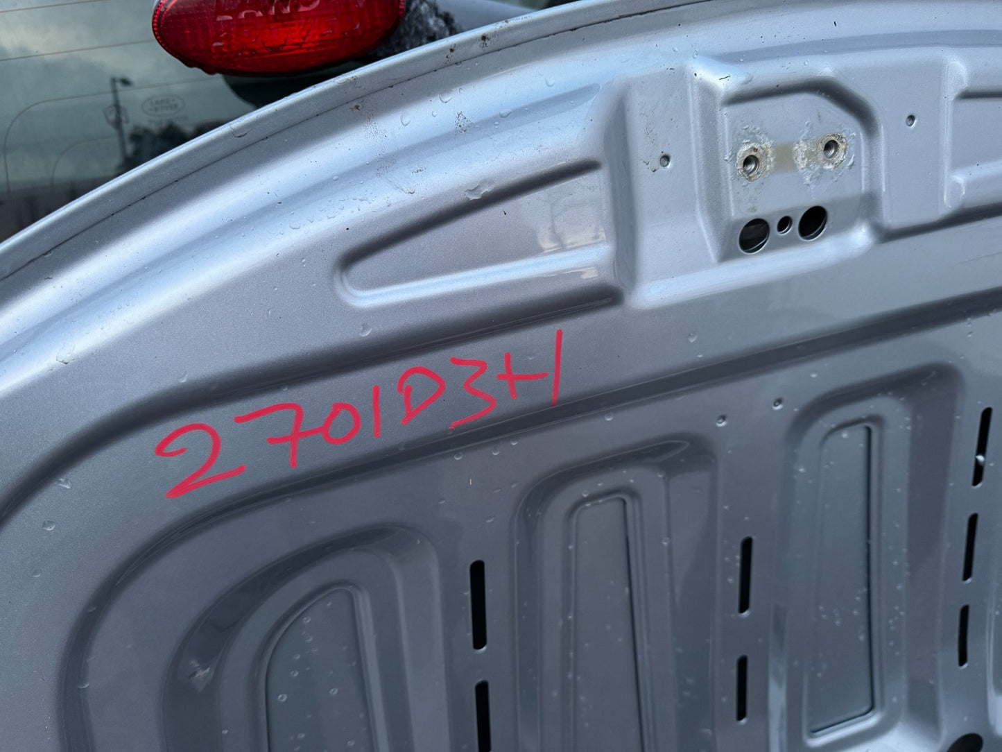 PORSCHE CARRERA 991 BOXSTER CAYMAN 981 718 BONNET HOOD SILVER  S2/M7U 991511011