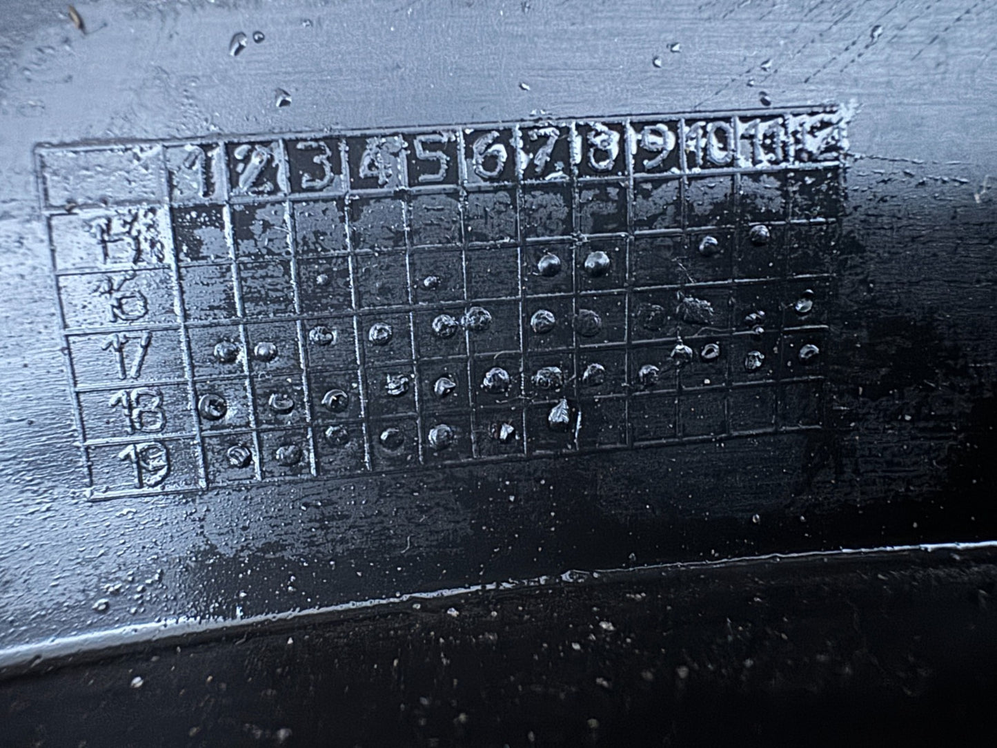 GENUINE Alfa Romeo Stelvio Wheel Arch Strip Cover Front Left 50535578