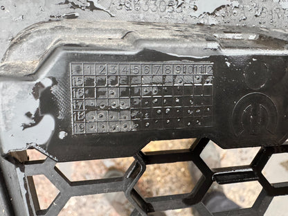 2021 FIAT Abarth 595 Rear Bumper Diffuser / Moulding Trim 735633085 GENUINE