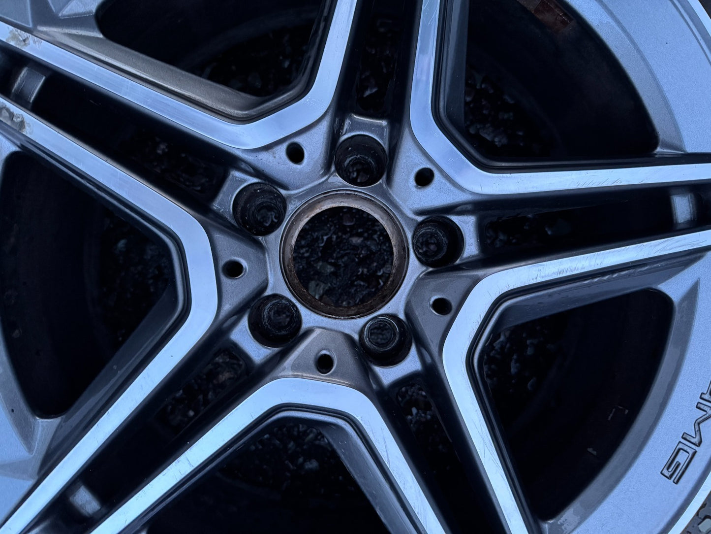 Mercedes Benz Amg Alloy Wheel 18" 7.5j Et49 W1774011500 A Class diamond cut