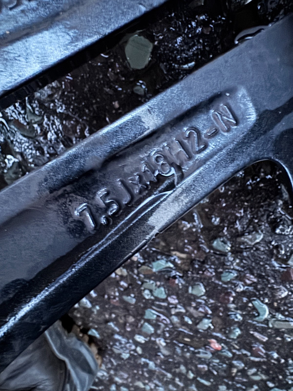 Mercedes Benz Amg Alloy Wheel 18" 7.5j Et49 W1774011500 A Class diamond cut