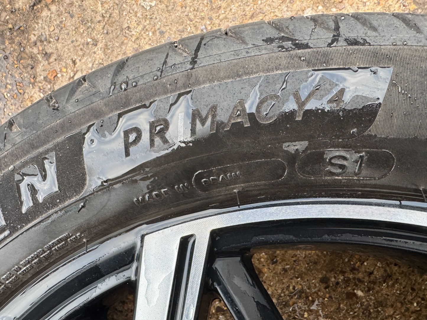 HYUNDAI TUCSON NX4 DIAMOND CUT 19" ALLOY WHEEL RIM 7.5J 52910N7800 GENUINE X1