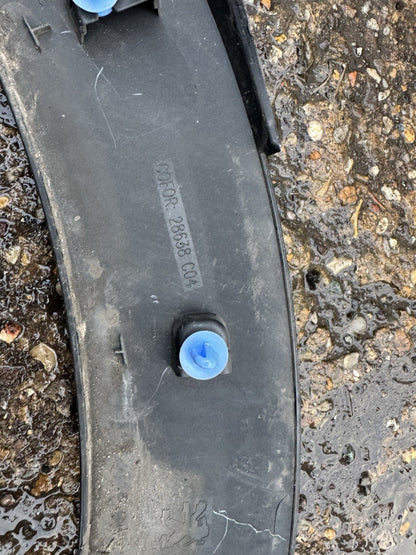 # PEUGEOT 3008 2015 REAR RIGHT DRIVER SIDE WHEEL ARCH TRIM 9825289077