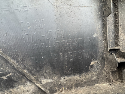 HYUNDAI TUCSON MK3 WHEEL ARCH TRIM FRONT RIGHT DRIVER SIDE 2016 87714-D7000