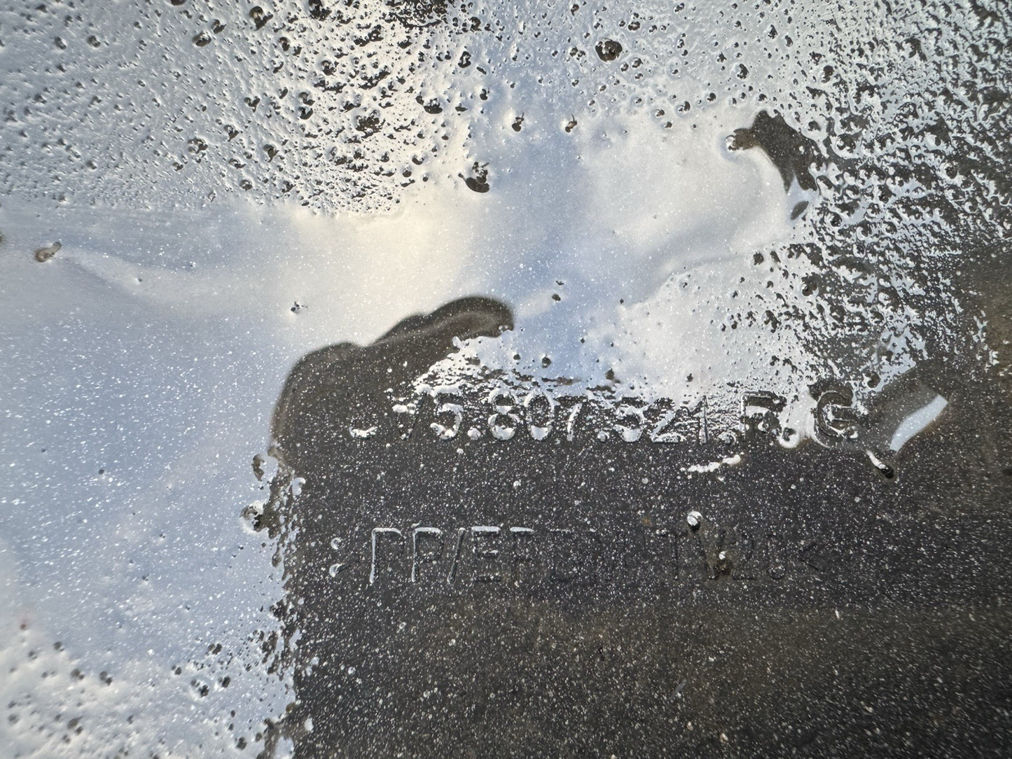 Audi A3 S Line Rear Bumper Diffuser 2013 to 2016 8V5807521