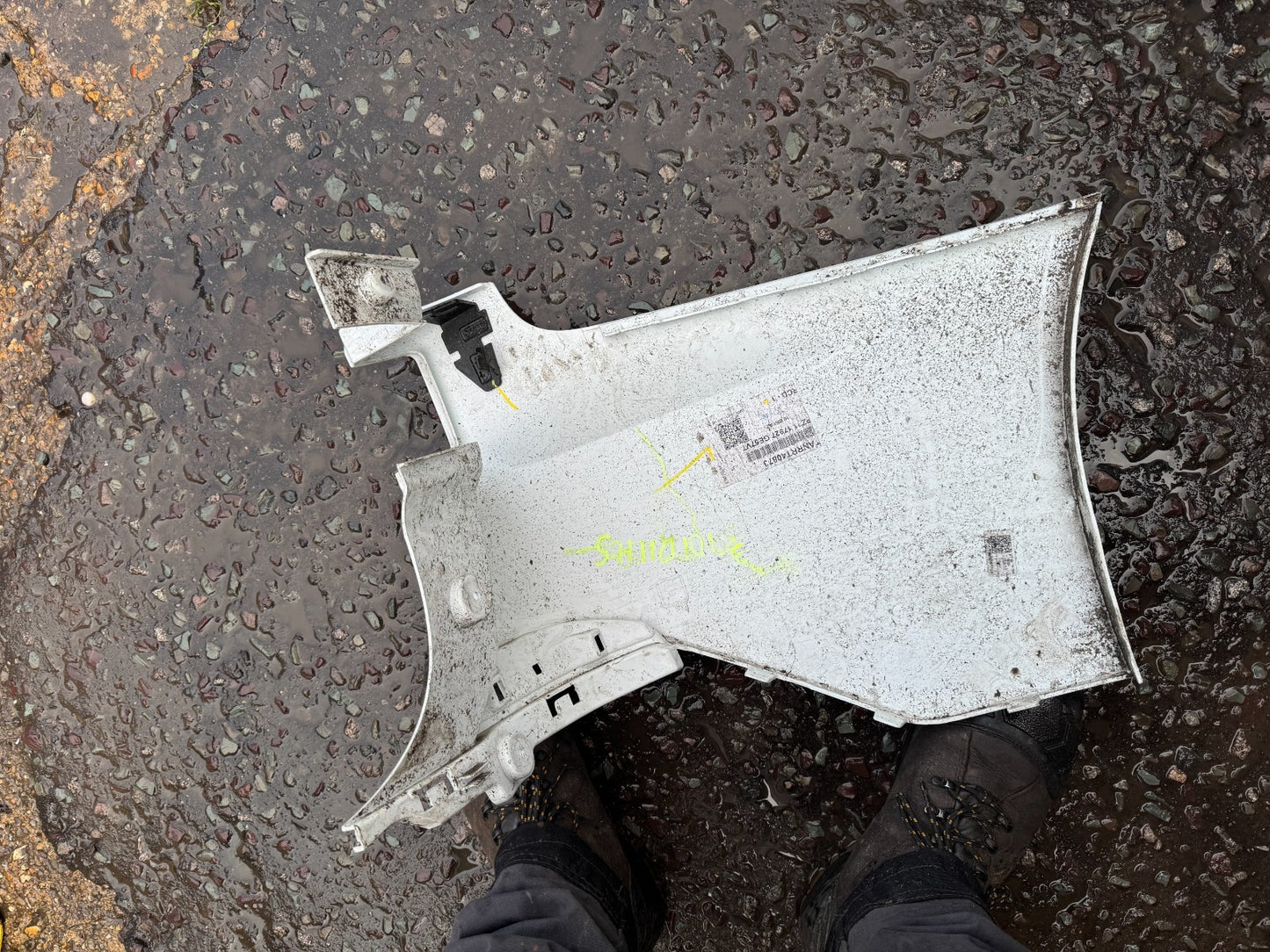 FORD TRANSIT CUSTOM MK8 REAR CORNER BUMPER LH PZ3117927 2023-25