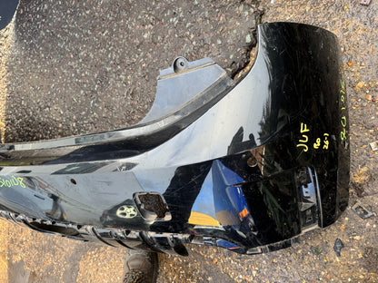 Mini Cooper Rear Bumper Genuine Black F66 2024 - 2025 Scratched NO PDC BRACKETS