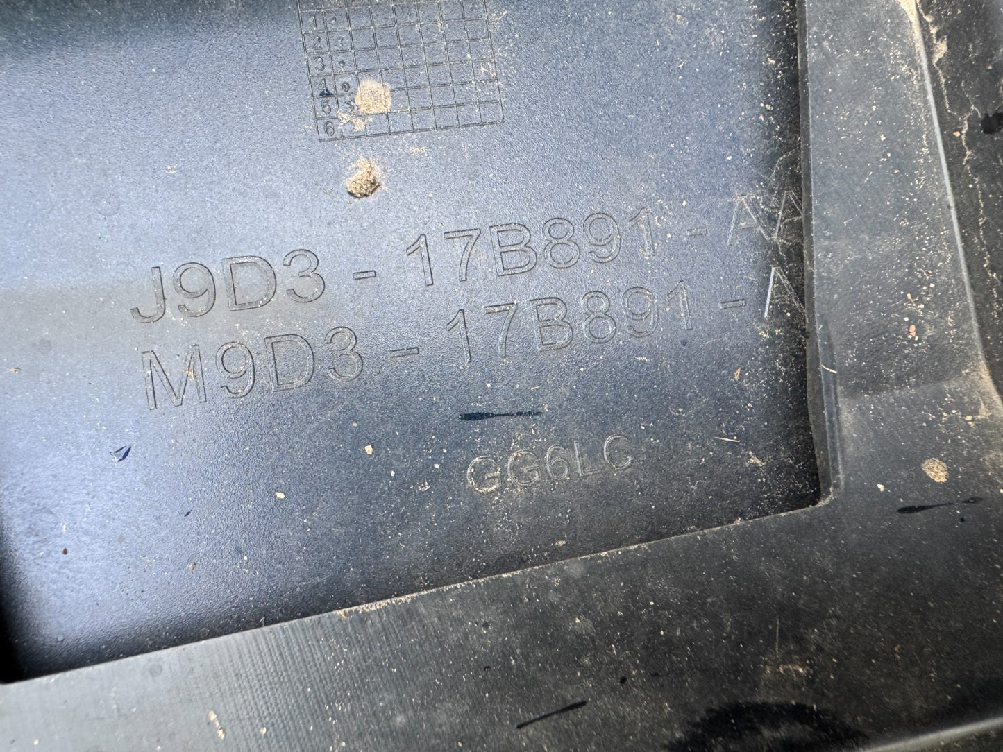 REAR BUMPER LOWER JAGUAR I-PACE 2018-2025 J9D317B781 M9D317B891