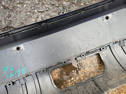 Mini Cooper Rear Bumper Genuine Black F66 2024 - 2025 Scratched NO PDC BRACKETS