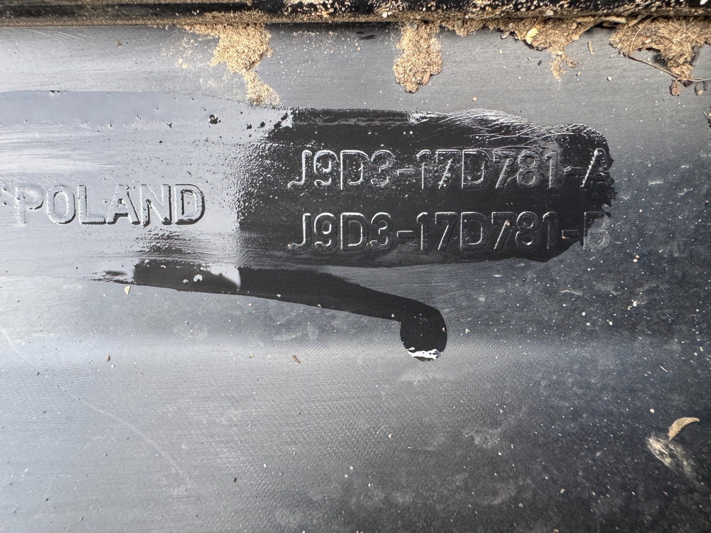 REAR BUMPER LOWER JAGUAR I-PACE 2018-2025 J9D317B781 M9D317B891