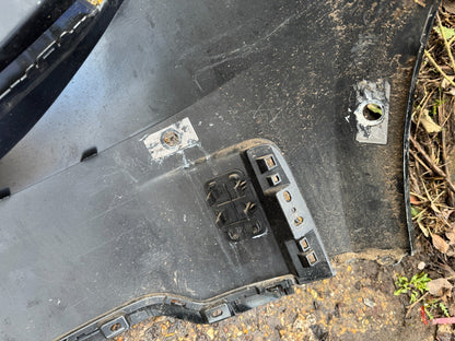 Mini Cooper Rear Bumper Genuine Black F66 2024 - 2025 Scratched NO PDC BRACKETS