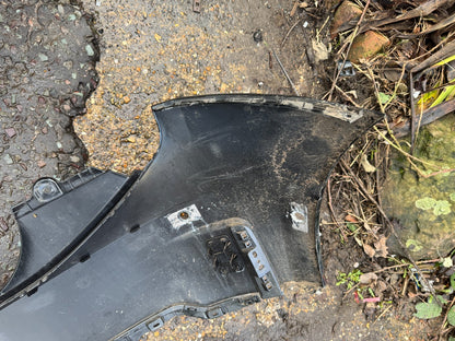 Mini Cooper Rear Bumper Genuine Black F66 2024 - 2025 Scratched NO PDC BRACKETS