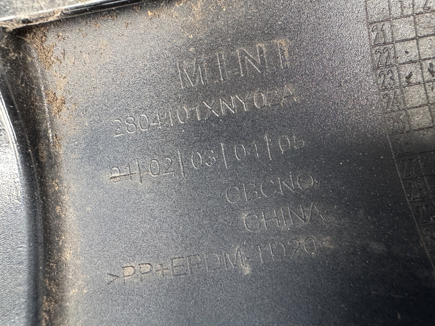 Mini Cooper Rear Bumper Genuine Black F66 2024 - 2025 Scratched NO PDC BRACKETS