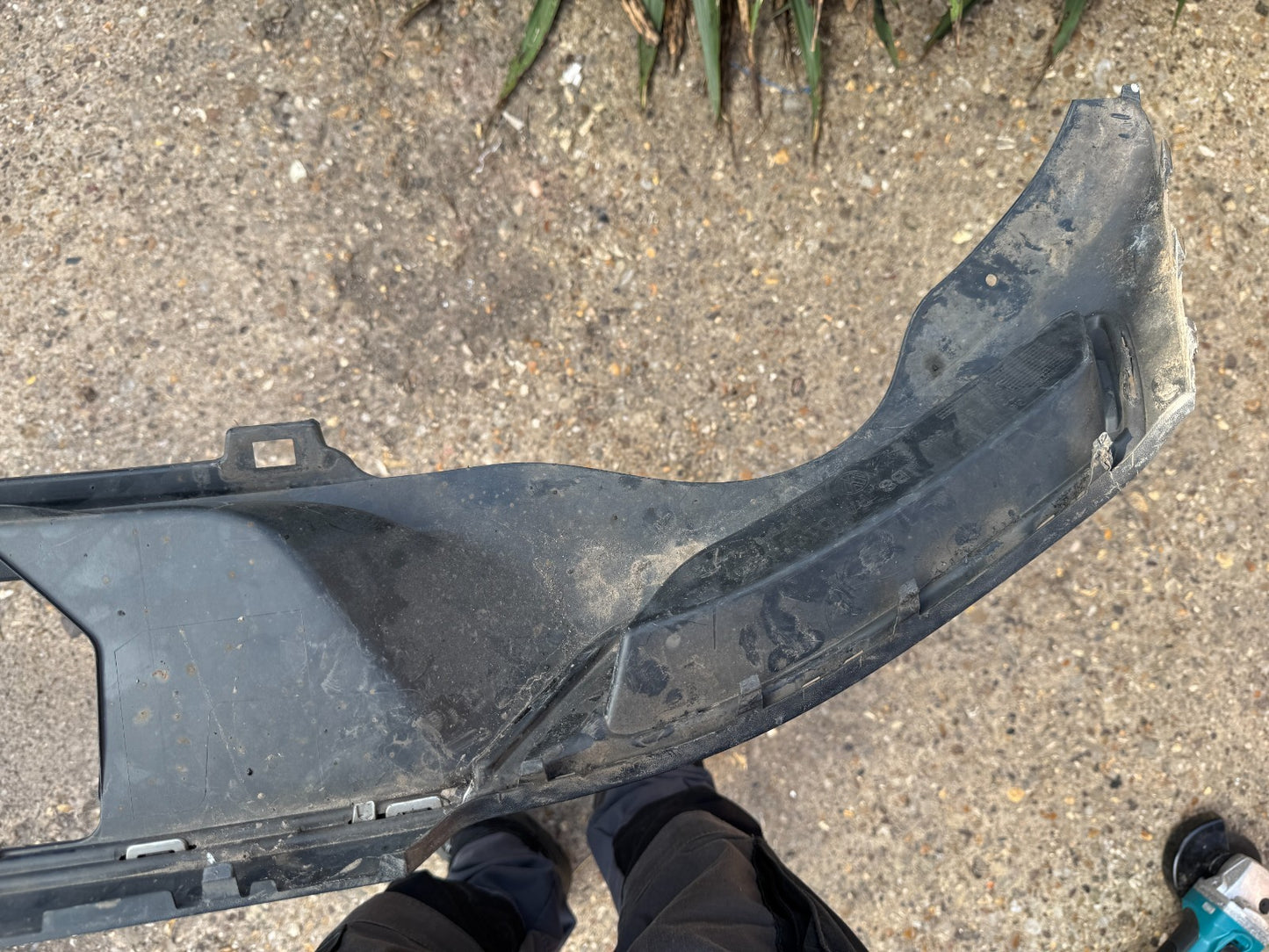 VOLKSWAGEN PASSAT B8 FACELIFT 2019-2022 REAR BUMPER DIFFUSER- GENUINE