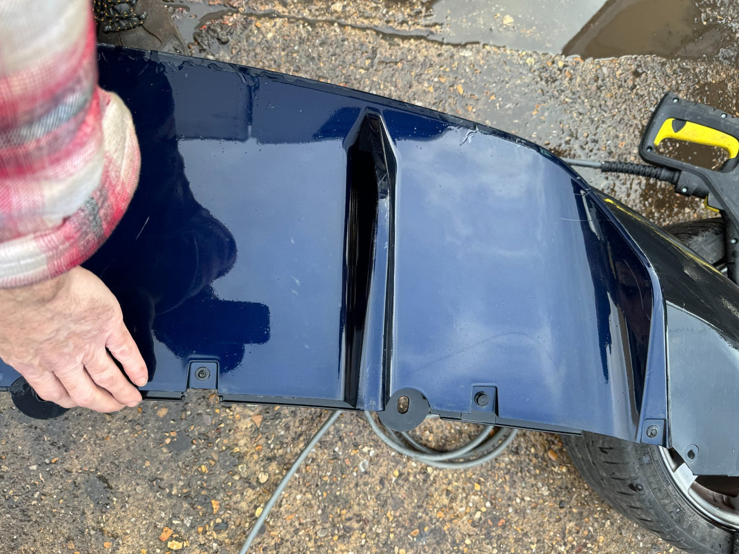 REAR BUMPER LOWER JAGUAR I-PACE 2018-2025 J9D317B781 M9D317B891