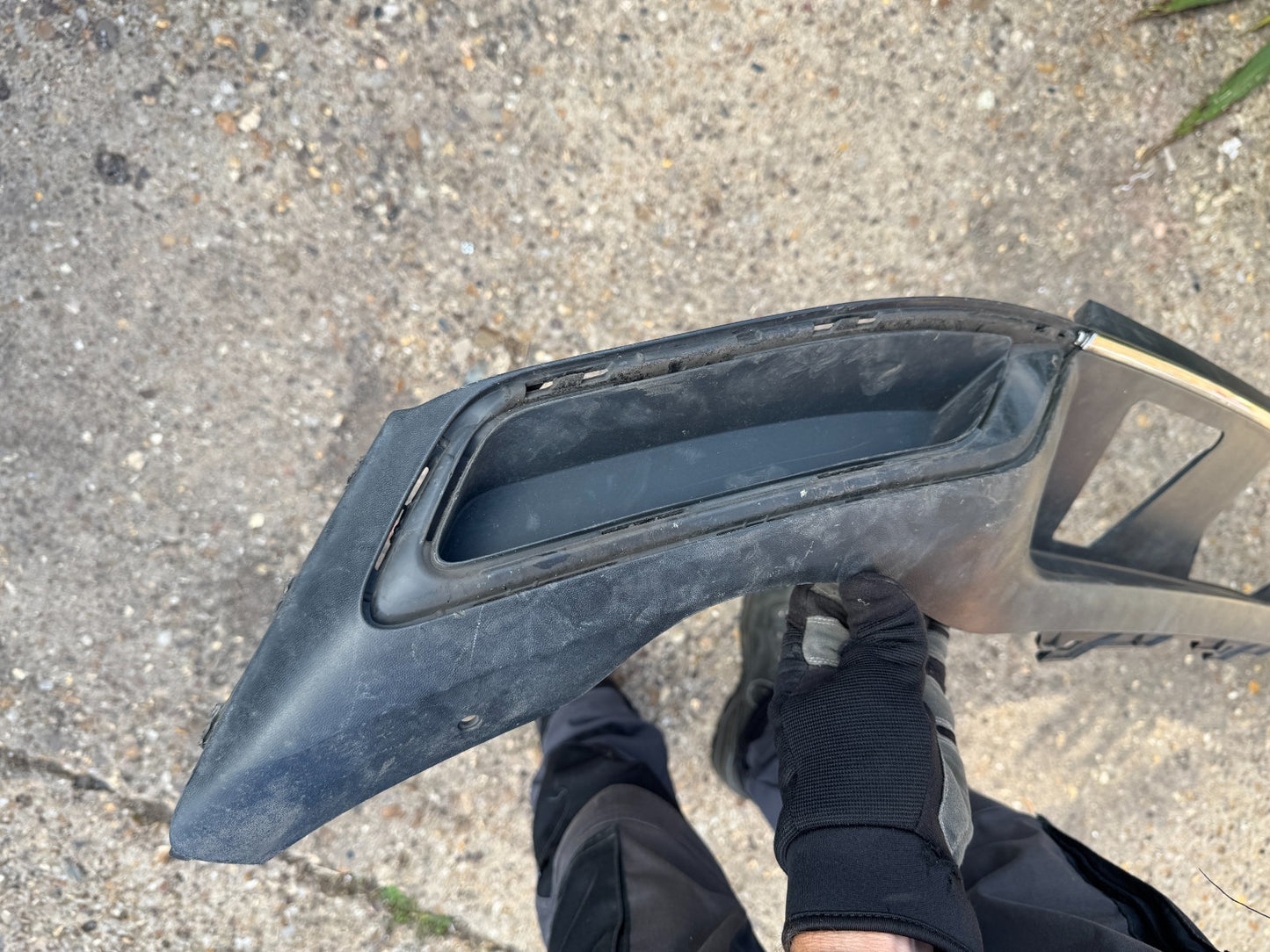 VOLKSWAGEN PASSAT B8 FACELIFT 2019-2022 REAR BUMPER DIFFUSER- GENUINE