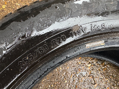 1xPirelli Scorpion Zero All Seas 255 60 20 255/60/20 113V XL M+S 5.5MM LATE 2023