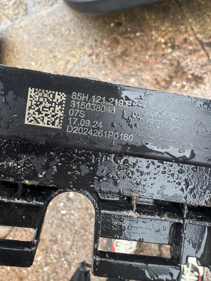 DAMAGED 2024 BLINDS steering wheel AIR audi Q6 85H 121 219E
