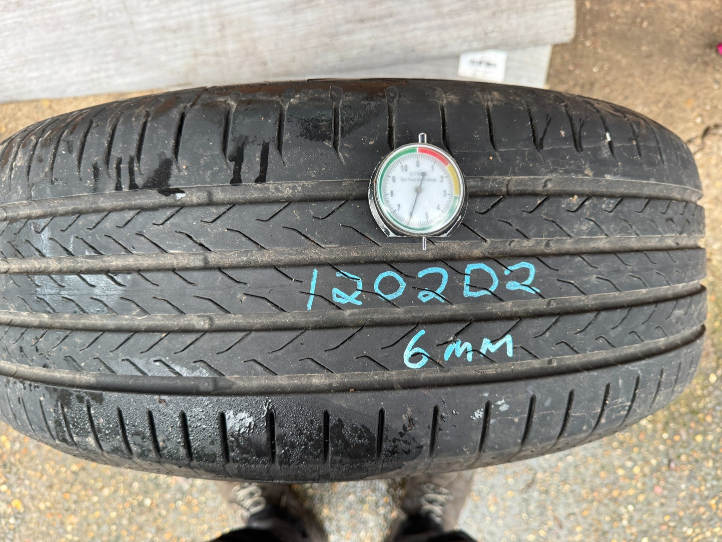 235/55R19 105H XL Continental Ecocontact 6Q 235 55 19 PART WORN 6MM 2025 TYRE