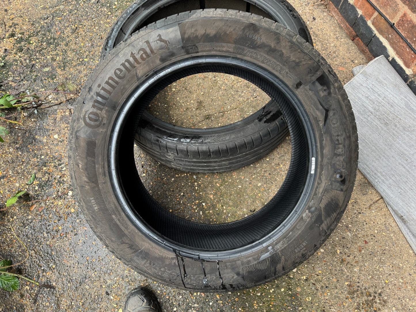 235/55R19 105H XL Continental Ecocontact 6Q 235 55 19 PART WORN 6MM 2025 TYRE