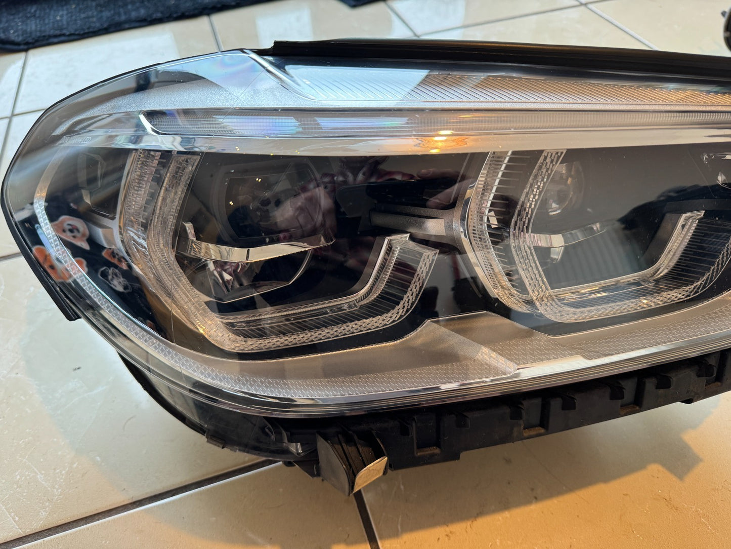 BMW X3 X4 G01 F97 G02 F98 COMPLETE ADAPTIVE LED HEADLIGHT RIGHT SIDE 8739656