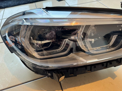 BMW X3 X4 G01 F97 G02 F98 COMPLETE ADAPTIVE LED HEADLIGHT RIGHT SIDE 8739656