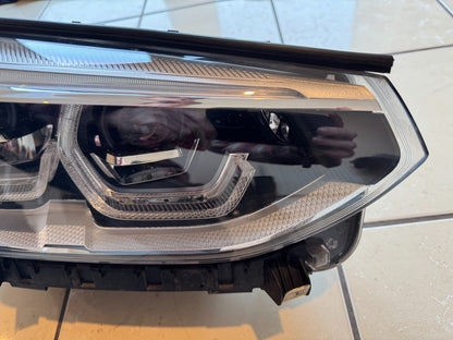 BMW X3 X4 G01 F97 G02 F98 COMPLETE ADAPTIVE LED HEADLIGHT RIGHT SIDE 8739656